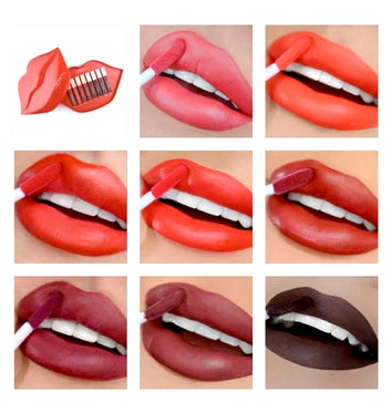 The Bold Lip Set Seal The Deal Matte Lip Glos Set In A Case